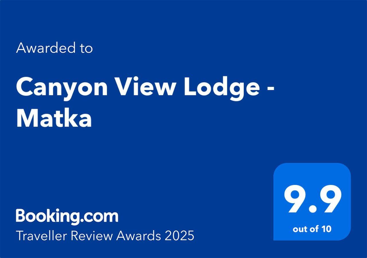Canyon View Lodge - 마트카 외부 사진